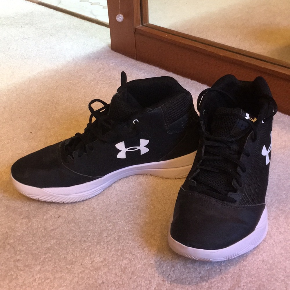 Basketball shoes.